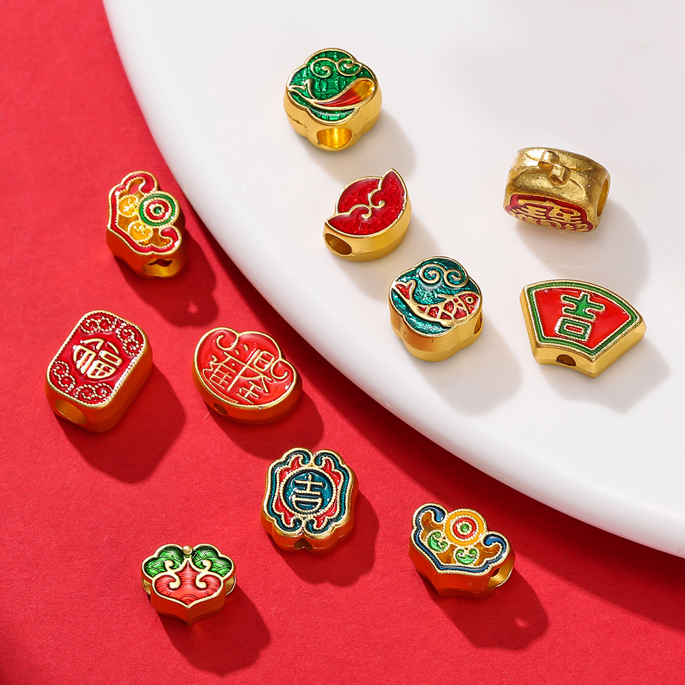 沙金招财进宝福禄祥云吉珠散珠