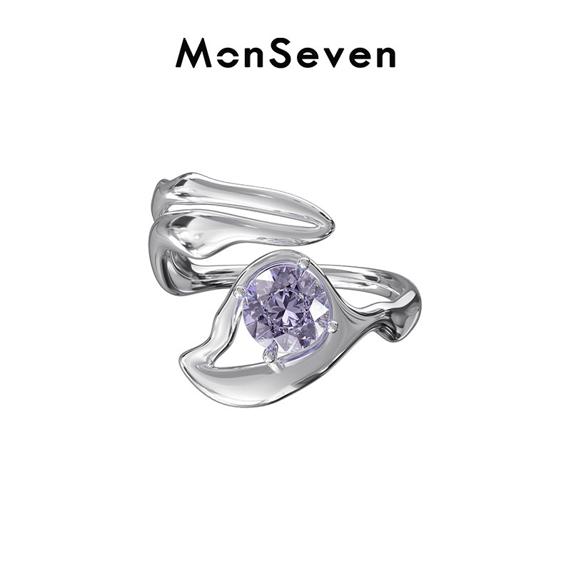 monseven中性开口戒指