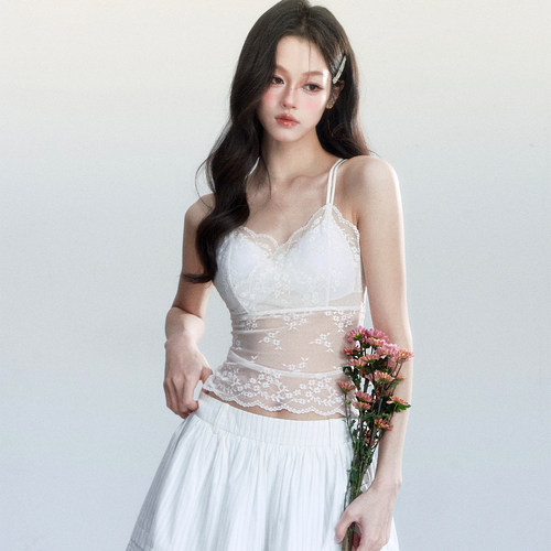 FragileHeart纯欲百搭蕾丝吊带