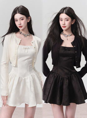 【张予曦同款】易碎商店·心动信号百搭针织坎肩甜美上衣短款开衫