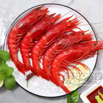红魔虾500g绯红虾刺身生食