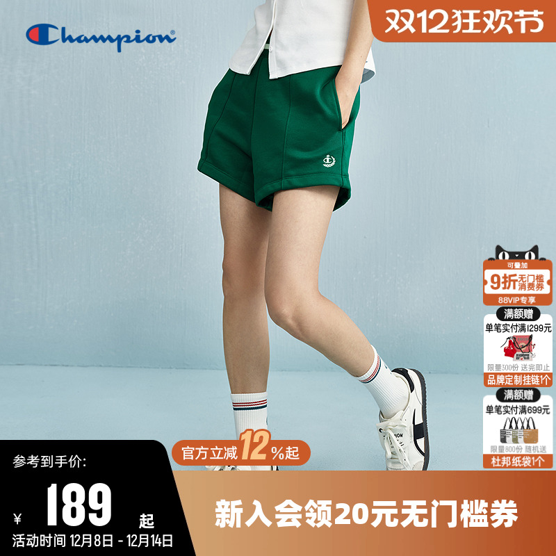 Champion冠军休闲短卫裤女