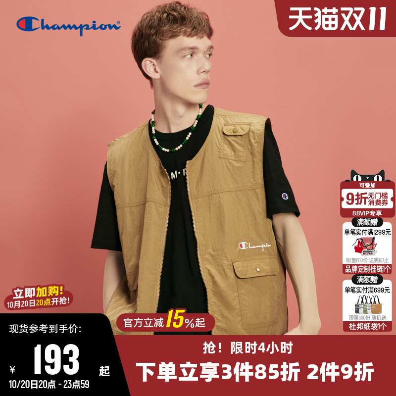 CHAMPION冠军运动马甲休闲男
