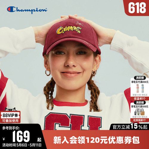 Champion冠军马年红色棒球帽