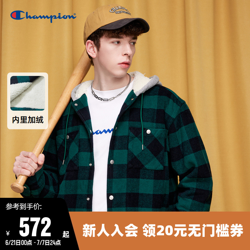 短外套夹克CHAMPION连帽男