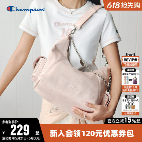 champion冠军复古潮流单肩包