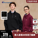 Champion冠军卫衣女2025冬季 情侣半高领加绒休闲立领上衣男潮 新款