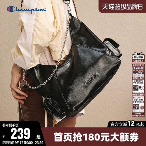 champion冠军复古潮流单肩包