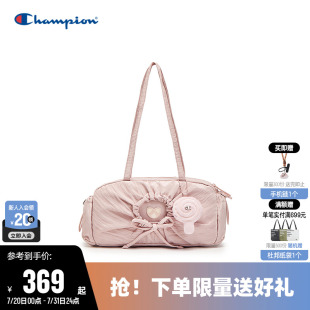 Champion冠军25新款 挎包手机包七夕潮 单肩包糖果法棍包粉色时尚