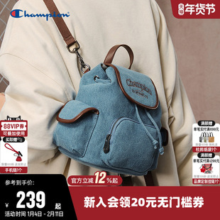 Champion冠军双肩背包女小型mini多巴胺可爱轻便墩墩包时尚出游包