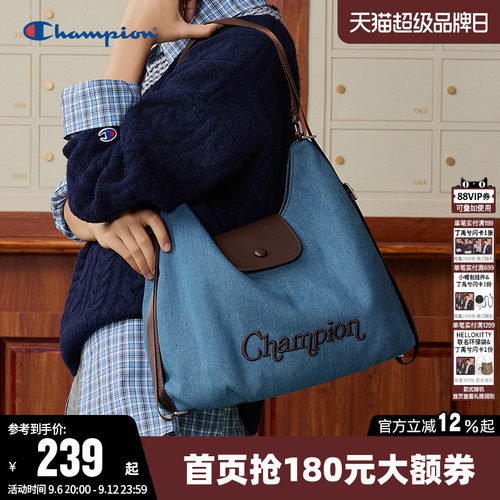 Champion冠军单肩背包挎包托特包