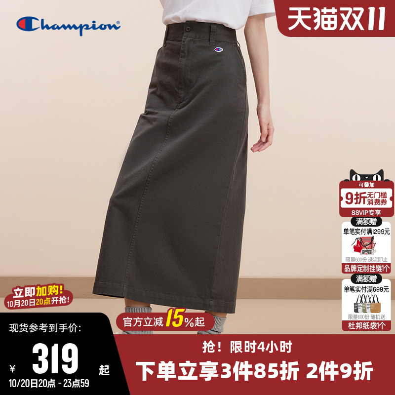 刺绣半身裙Champion冠军