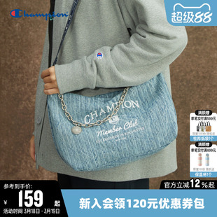 Champion冠军单肩背包女手提包男情侣通勤户外时尚斜挎包托特包