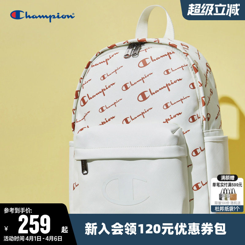 Champion冠军2025新款双肩背包旅行包女男大容量电脑包中学生书包