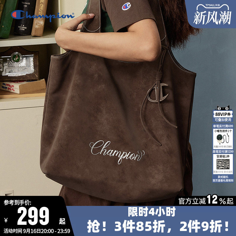 Champion冠军时尚单肩背包通勤图片