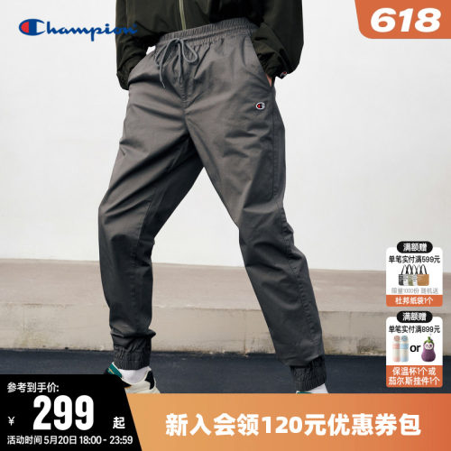 长裤Champion冠军运动刺绣男