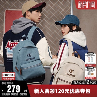 Champion冠军双肩背包2026春新款 男女情侣通勤旅行出游书包电脑包