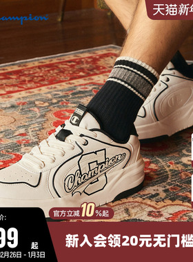 Champion冠军板鞋女秋冬Varsity1男情侣时尚厚底运动休闲鞋子百搭