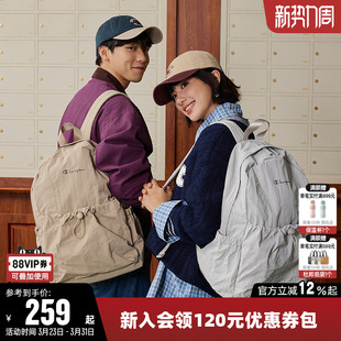 Champion冠军双肩背包2026春女轻量化包男大容量书包笔记本电脑包