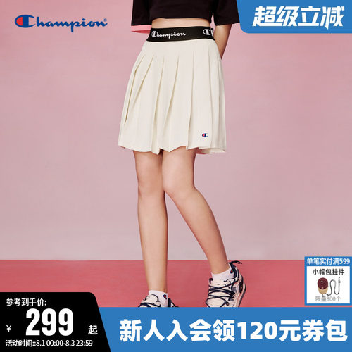 校园风短裙Champion冠军