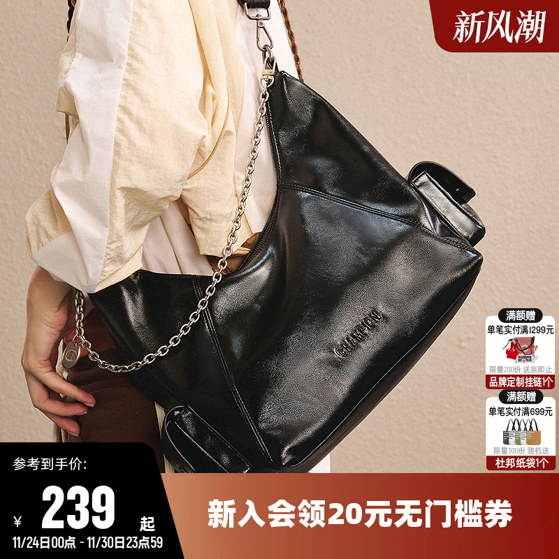 champion冠军复古潮流单肩包