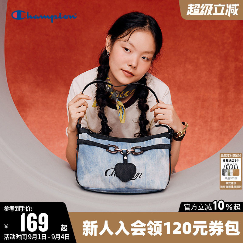 Champion冠军时尚休闲单肩背包图片