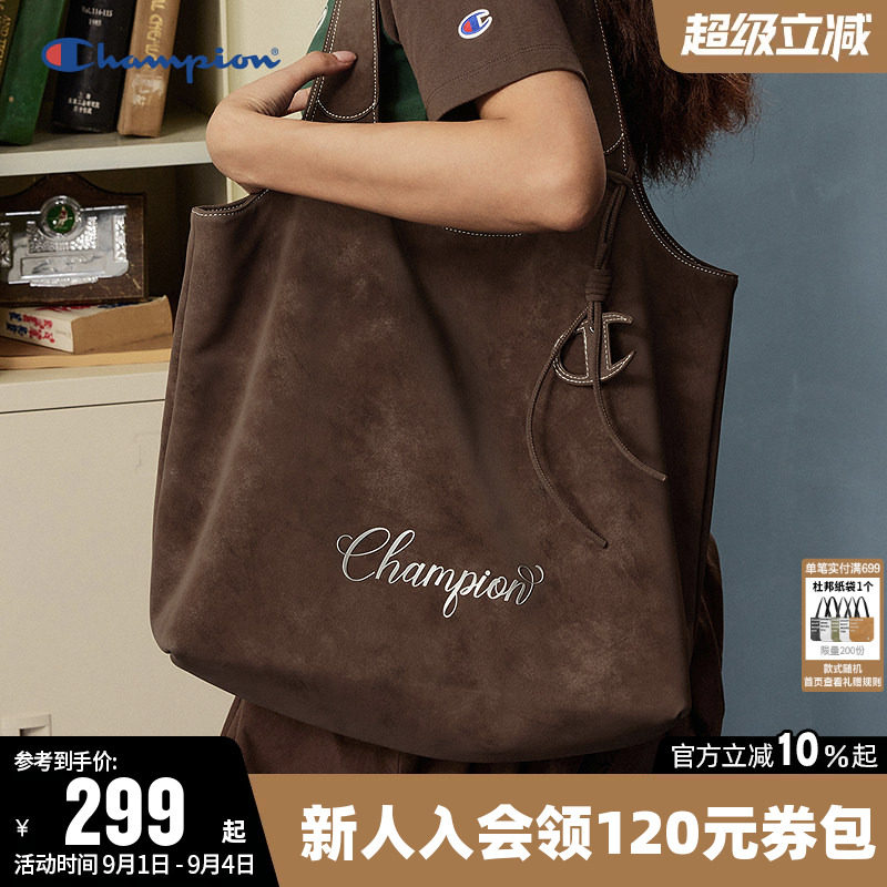 Champion冠军时尚单肩背包通勤图片
