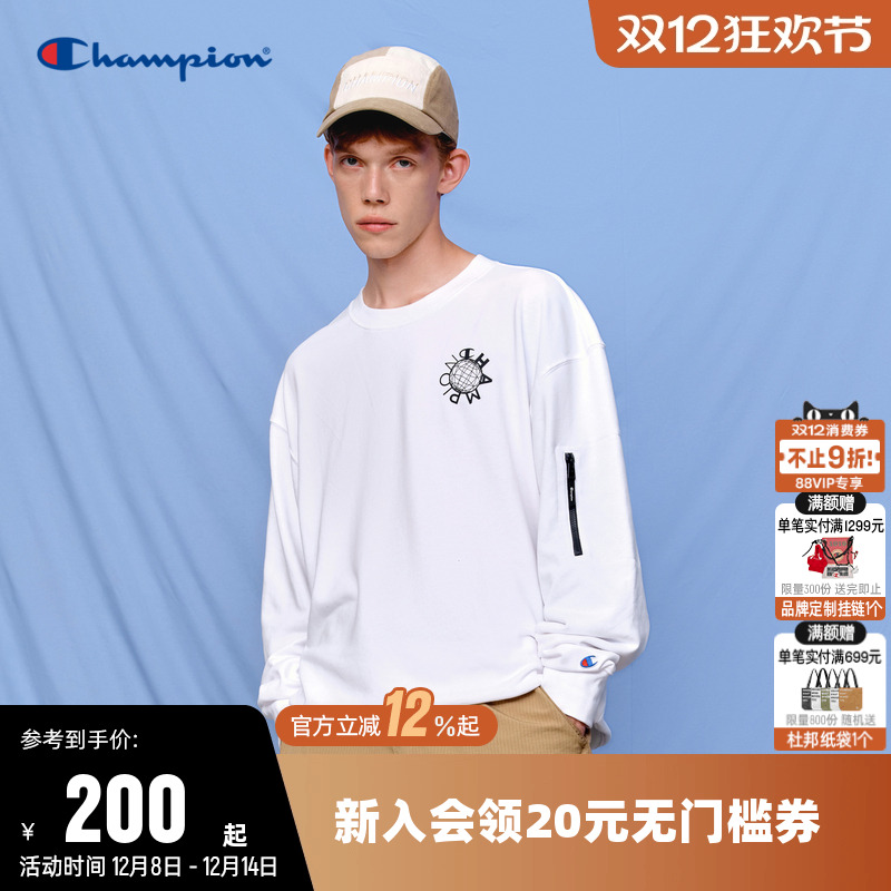 CHAMPION运动卫衣秋季男冠军休闲