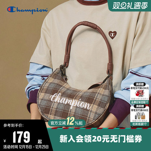 Champion冠军单肩包可调节手提包