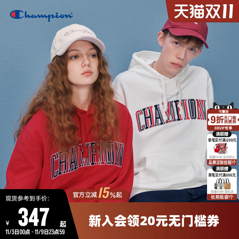 连帽卫衣Champion情侣