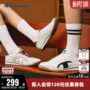 轻便休闲鞋 何蓝逗同款 轻跃跑运动鞋 男女情侣款 子 Champion冠军跑鞋