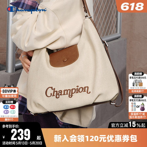Champion冠军单肩背包挎包托特包