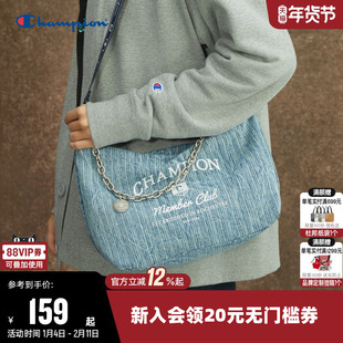 Champion冠军单肩背包女手提包男情侣通勤户外时尚斜挎包托特包