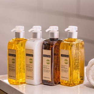 漫心酒店Champs fleuris洋甘菊天然精油洗发水沐浴露护发素洗手液