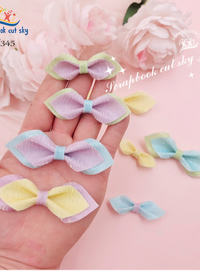 SC345领结刀模发夹手工DIY刀模儿童发饰适用Sizzix纸艺机