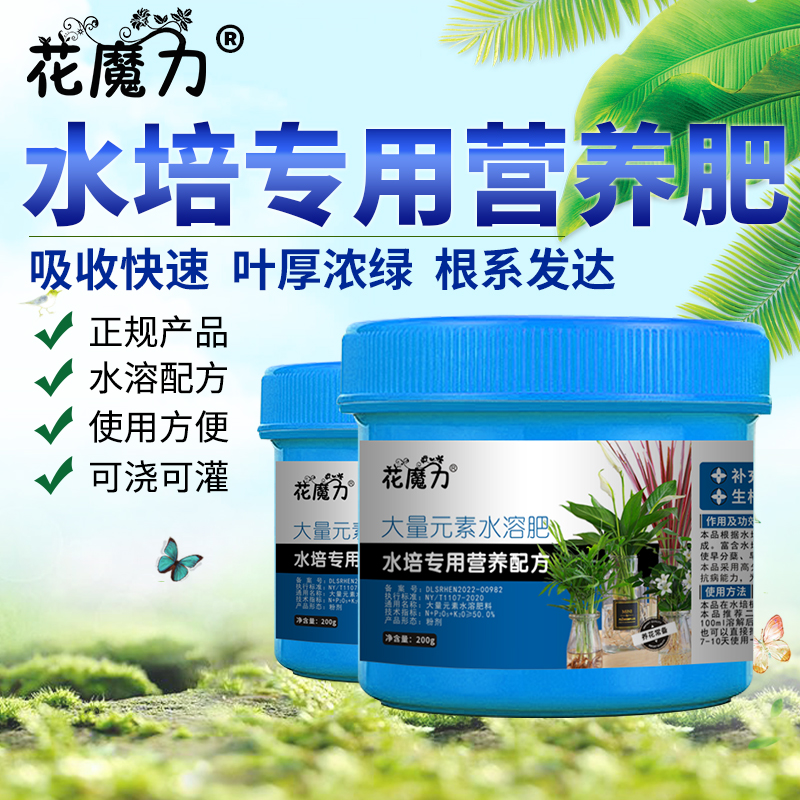花魔力水培植物专用肥厂家批零