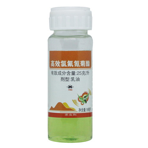 功扑 25克/升 高效氯氟氰菊酯 菜青虫 杀虫剂