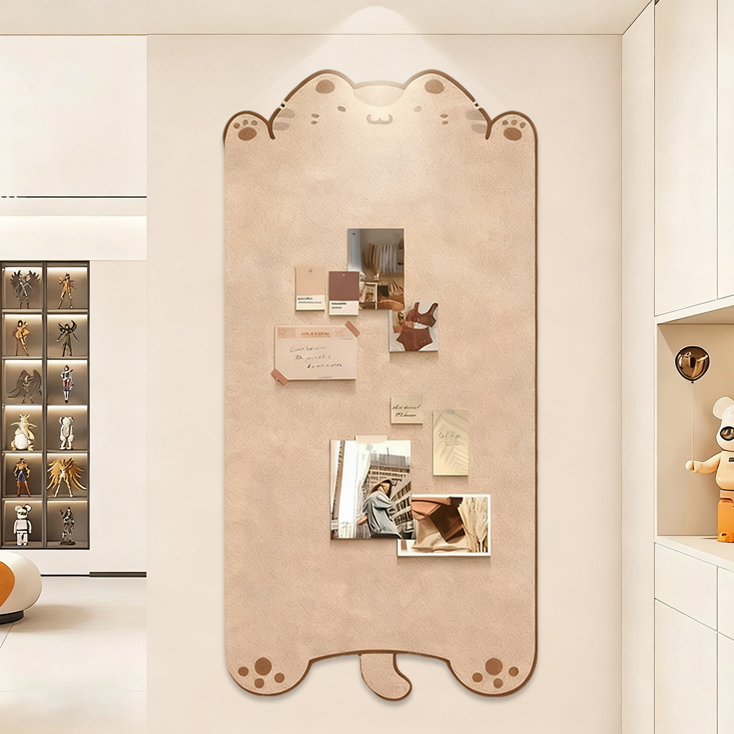 毛毡墙贴照片墙展示墙免打孔装饰创意软木玄关客厅书房卧室背景板,家居饰品,软装墙贴,淘宝优惠券,粉丝福利购,淘宝优惠卷