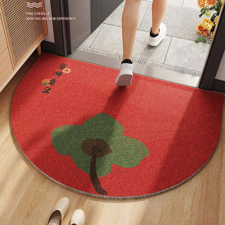 入户门地垫新款半圆丝圈玄关脚垫刮沙耐磨进门垫加厚防滑耐脏地毯,居家布艺,入户地垫,淘宝优惠券,粉丝福利购,淘宝优惠卷