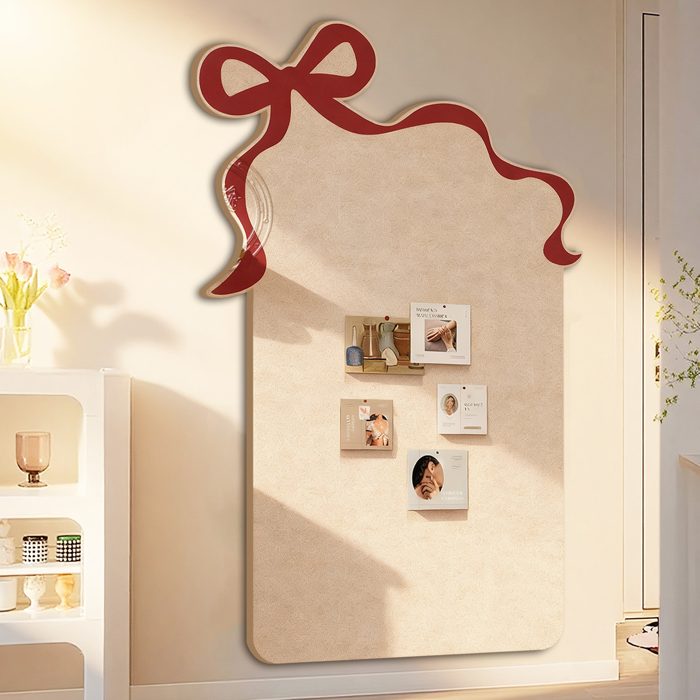 女孩房间毛毡板照片展示墙DIY装饰摆件收纳背景板创意女生幼儿园环