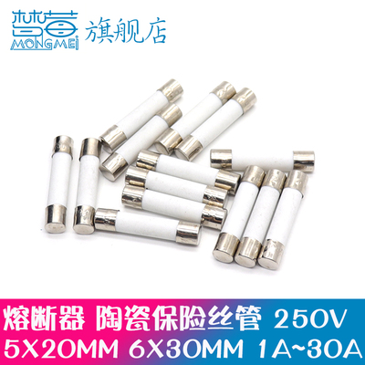 5x20陶瓷保险丝管熔断器
