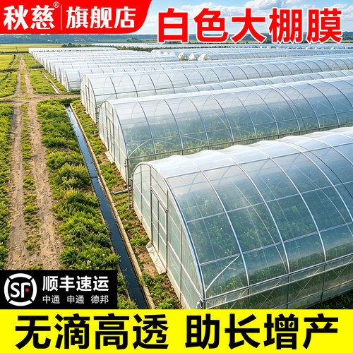白色大棚膜农用透明保温塑料布