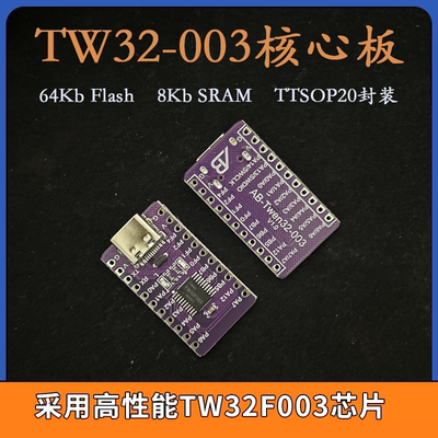 TW32003开发板天问51单片机