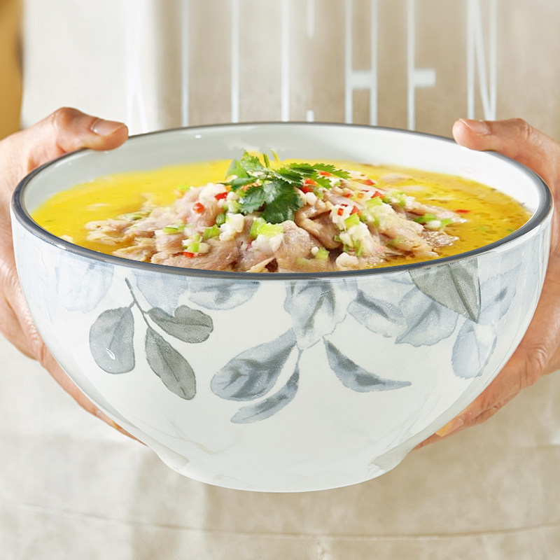 高颜值大汤碗 防烫加厚  可微波可洗碗机