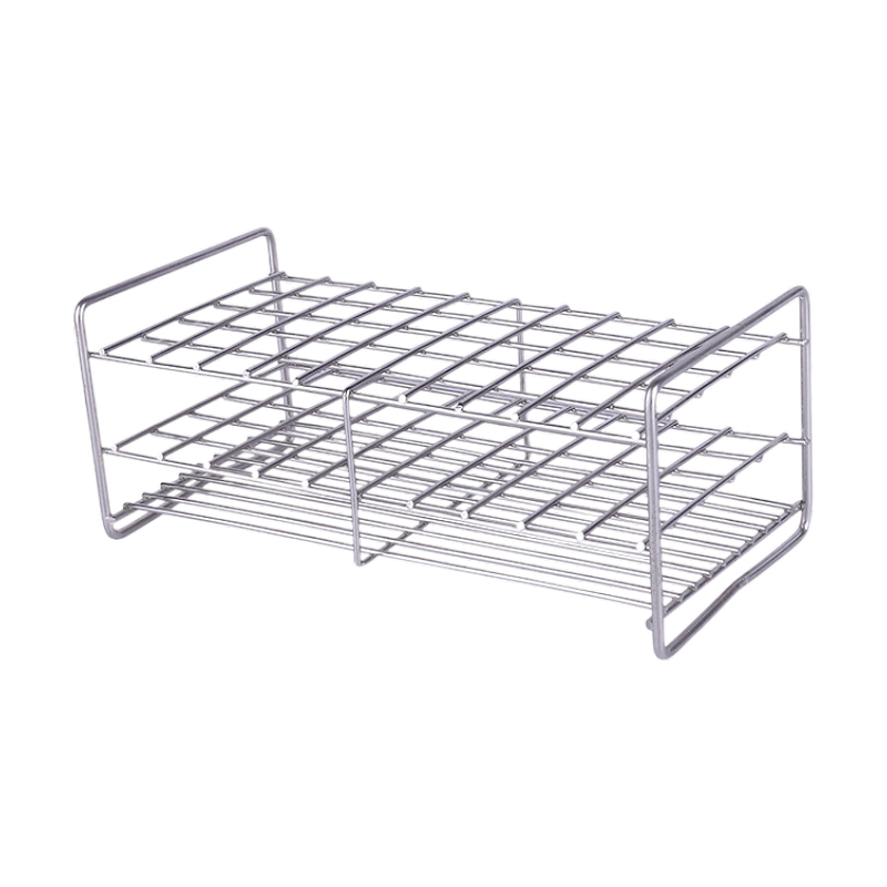 钢丝试管架304不锈钢实验室铁网架铁丝离心管架比色管架样品管架