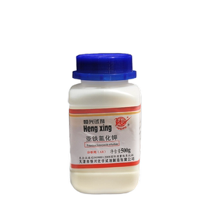 天津恒兴 亚铁氰化钾力分析纯AR500g 实验室药品化学试剂黄血盐钾