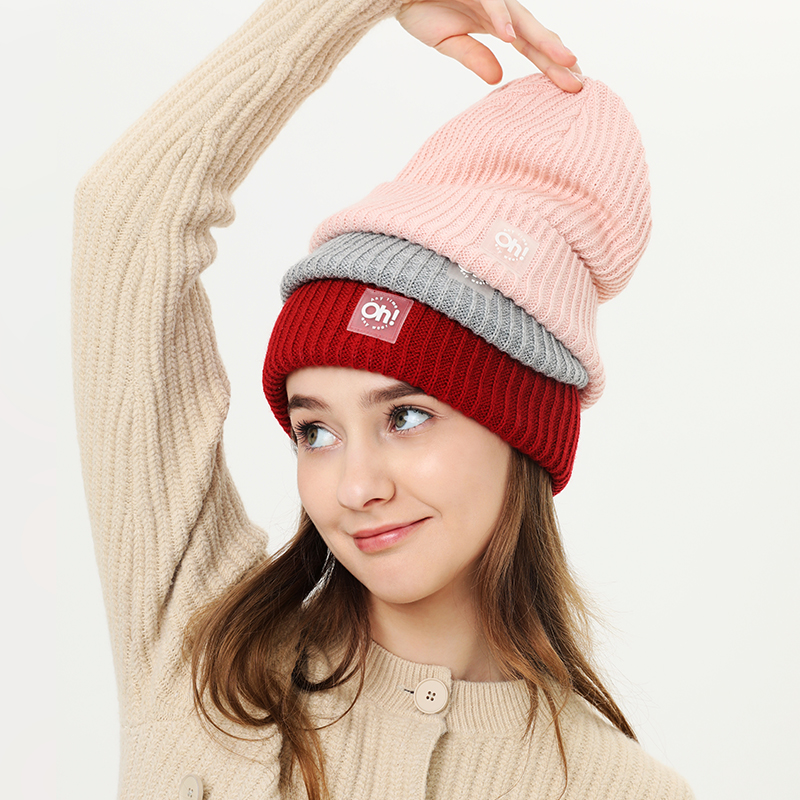 OHSUNNNY羊毛针织冷帽