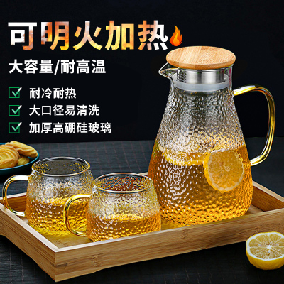 玻璃耐热高温防爆凉白开冷水壶