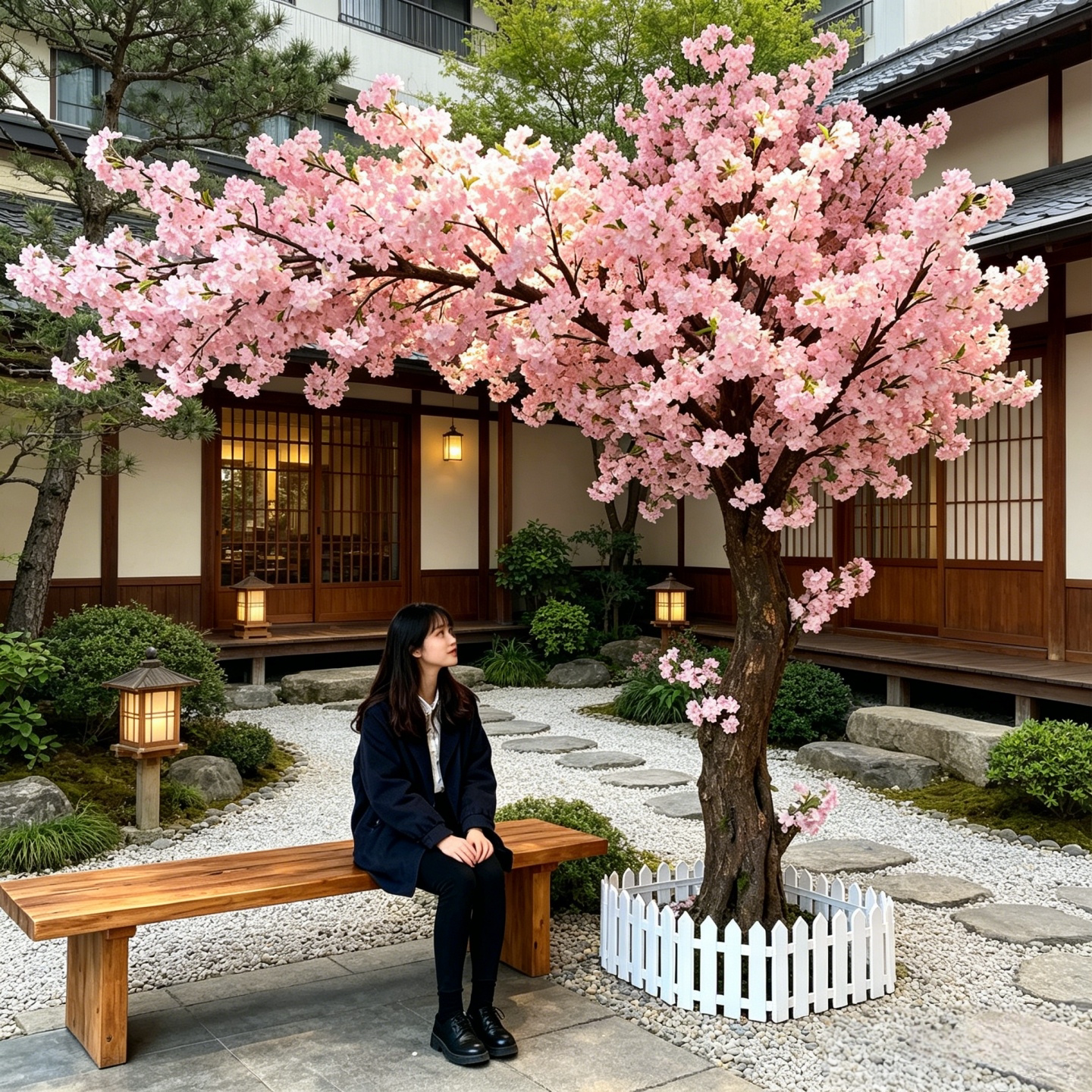 仿真樱花树大型桃花许愿树室内户外商场装饰造景仿生假花婚庆摆件