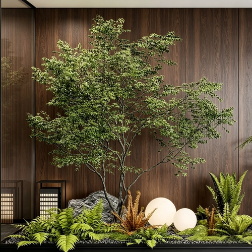 仿真吊钟树马醉木假绿植造景景观